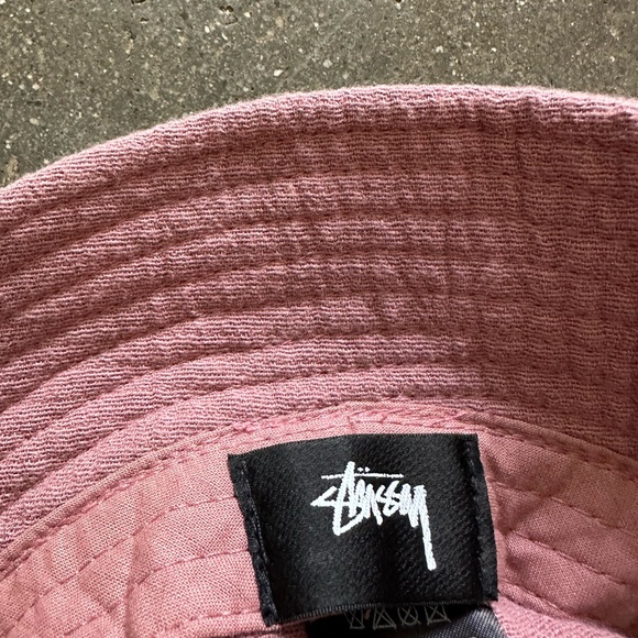 Stussy Linen Bucket Hat - Picture 2 of 2
